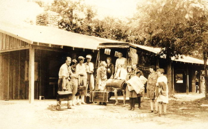 Camp Innisfree - Vintage Postcard